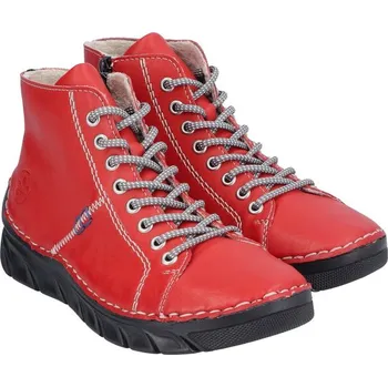 Dámská zimní obuv Rieker 55020-33 červená, vel. 36