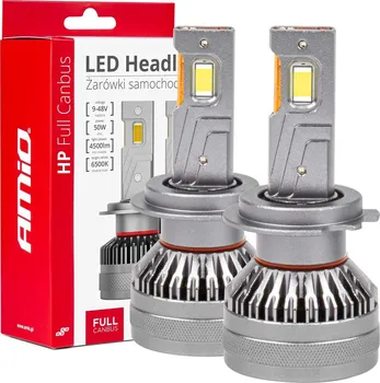 Autožárovka AMiO LED Headlights HP Full Canbus 03674 H7/H18 9/48V 50W