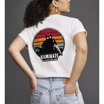 Pánské tričko Kamikaze cotton T-shirt - White - M