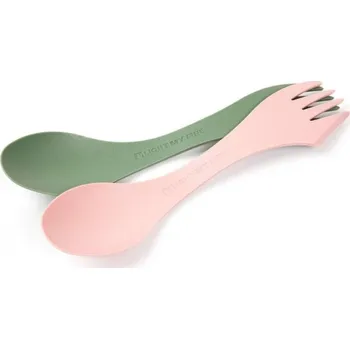 Kempingové nádobí Light My Fire Spork Original 2-pack, růžová, zelená