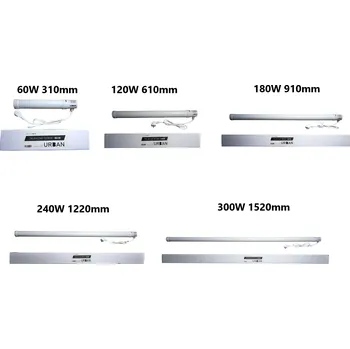 Průmyslové topidlo Urban quality Urban Heater trubicové topení Výkoén a rozměr: 120W, 610mm