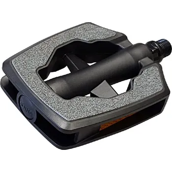 Pedál na kolo pedály LONGUS SAND PP plast, černé 9/16" s gumou