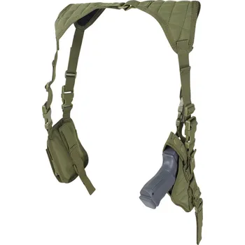 Neprůstřelná vesta Pouzdro podpažní pistolové UNI vertikální ZELENÉ