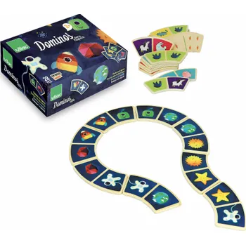 Dřevěná hračka Vilac Domino Vesmír