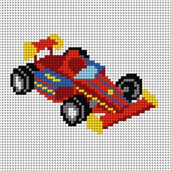 Ariadna Sestava pro vyšívání křížkovým stehem Malwina 15x15cm - č. 1019