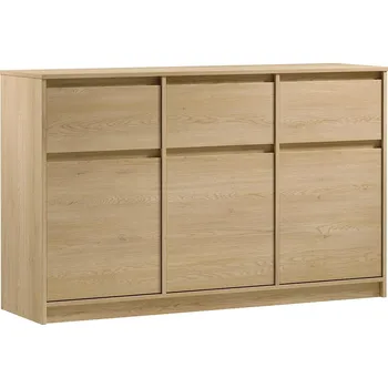 Komoda MANAMI | komoda K3D3S | 138 cm | dub cremona