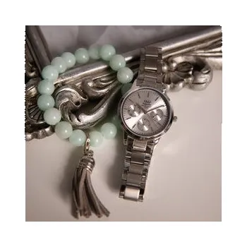 Hodinky Q&Q Hodinky S303-207 Stříbrná OS