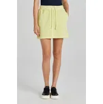 TEPLÁKOVÁ SUKNĚ GANT REL MINI SUNFADED SKIRT PASTEL LIME