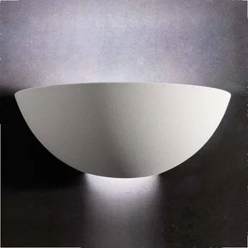 Nástěnné svítidlo ECODESIGN Zaoblené nástěnné svítidlo s efektním prosvětlením Varianta: LED 6,2 W, 740lm, 3000K, 280 x 105 mm, bílá