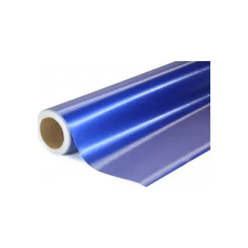 Polep vozidla Matná broušená modrá auto wrap fólie 152x100cm - interiér/exteriér