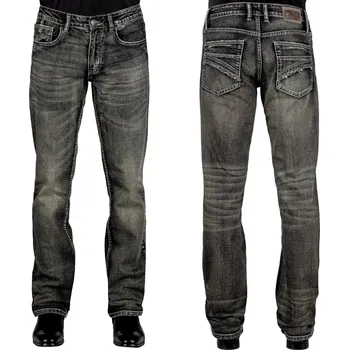 Pánské džíny kalhoty pánské (jeans) WORNSTAR - Trailblazer - Vintage Black - 38