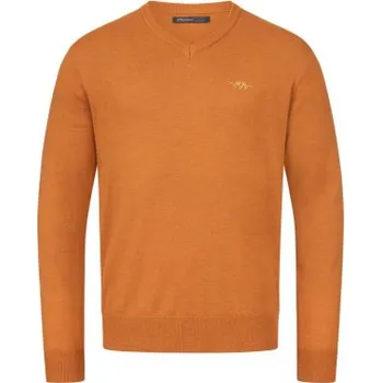 Pánský svetr Merino svetr Blaser L barva oranžová