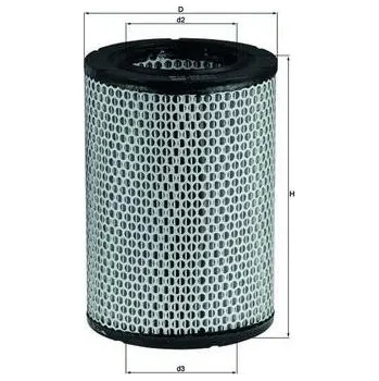 Vzduchový filtr Vzduchový filtr KNECHT LX 228