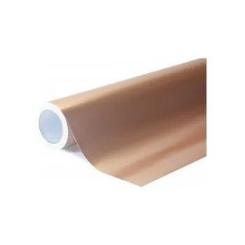 Polep vozidla Metalická perlová růžovozlatá auto wrap fólie 152x100cm - interiér/exteriér