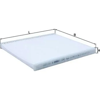 Kabinový filtr Filtr, vzduch v interiéru KNECHT LA 241