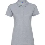 Russell Dámská polokošile piqué s elastanem 566F Barva: Šedá světlá, Velikost: M