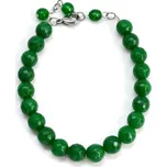 Náramek jadeit zelený Tovit