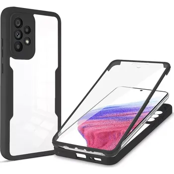 Pouzdro na mobilní telefon Pouzdro Samsung Galaxy A52 4G / A52 5G / A52s 5G Techsuit - ColorVerse 360 Series + ochrana obrazovky, černé