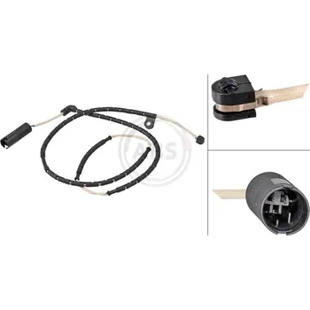 Brzdová destička Výstražný kontakt, opotřebení obložení A.B.S. 39621