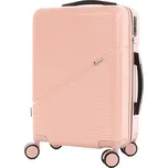 Palubní cestovní kufr T-class® 2219, růžová, M, 40 l, 55 x 38 x 23 cm
