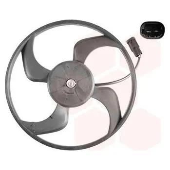 Motor automobilu Větrák, chlazení motoru VAN WEZEL 4040746