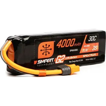 RC model letadla Spektrum Spektrum Smart G2 LiPo 11.1V 4000mAh 30C IC3
