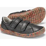 Dětské kožené barefoot boty, Černá Velikost: 33