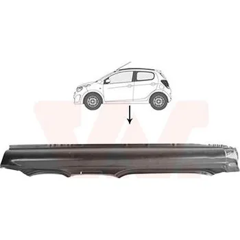 Prah karosérie Nástupní panel VAN WEZEL 0910103