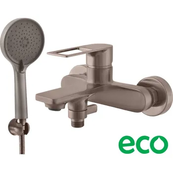 Vodovodní baterie Rav Slezák NIL Vodovodní baterie vanová - metal grey - kartáčovaná NL254.5/1MGK