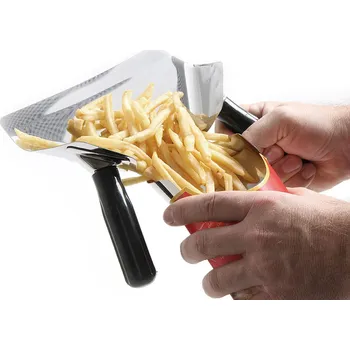 Hranolky a nálevka nachos, HENDI, Černá, 230x220mm