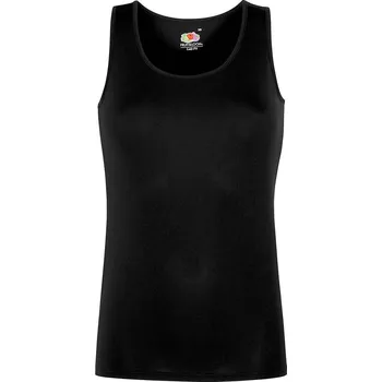 Performance Women's Sleeveless T-shirt 614180 100% Polyester 140g Fruit of the Loom černá 2469947