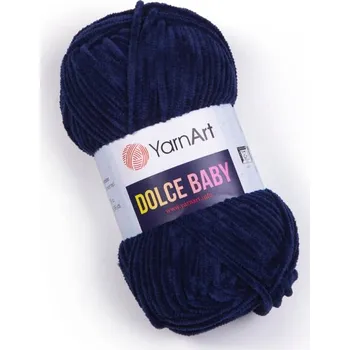 Příze YarnArt Dolce BABY 756 tmavě modrá