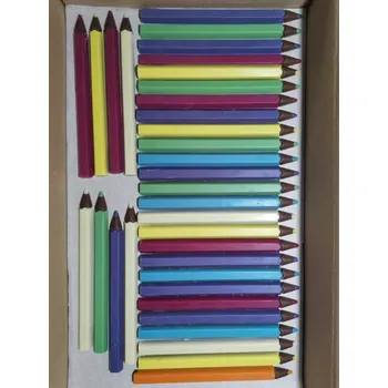 Cukrovinka Čokoládové pastelky 1 kg (70 ks) - belgická mléčná čokoláda (z belgické čokolády / barevné čoko pastelky)