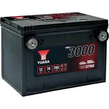 Autobaterie startovací baterie YUASA YBX3780