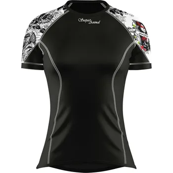 Dámské funkční triko krátký rukáv LADY černá Bamboo Light New