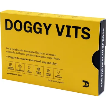 Healthstrong | Bio Multivitamín pro psy - Doggy Vits sypký prášek plný vitamínů a minerálů - 30 ks