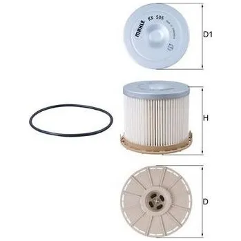 Palivový filtr Palivový filtr KNECHT KX 505D