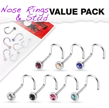 Piercing Piercing 7x nosovka chirurgická ocel