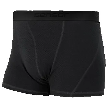 Pánské termo spodní prádlo Trenky Sensor MERINO DF, černé - S