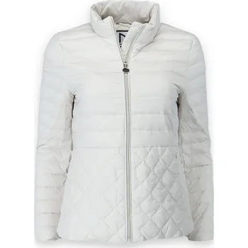 Dámský kabát Bunda krátka Fly 2282 Itálie barva: bílá-smetanová, velikost: M