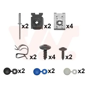 Nárazník Montazni sada, naraznik VAN WEZEL 5894793