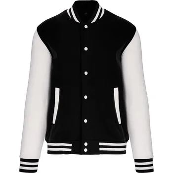 Dámská mikina Kariban Unisex mikina Kariban Teddy Černá a bílá XS