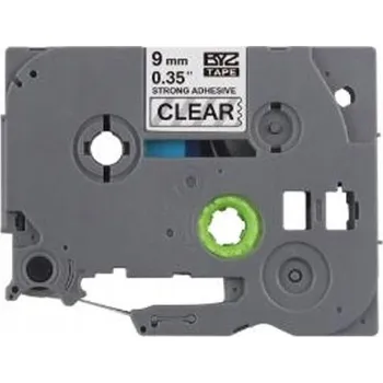 Pásek do tiskárny Naplnka Kompatibilní páska s Brother TZ-S121 / TZe-S121 9mm x 8m, silně