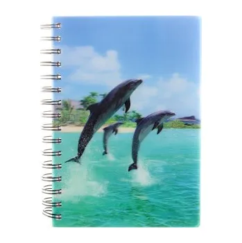 Zápisník Zápisník Delfín 3D