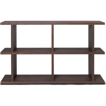 Knihovna Ferm Living Knihovna Kona Bookcase 2x2, dark stained