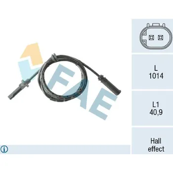 ABS Snímač, počet otáček kol FAE 78565