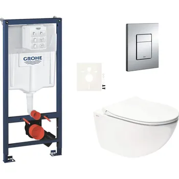 GROHE Závěsný wc set do lehkých stěn / předstěnová montáž SAT Infinitio SIKOGRSIN11E