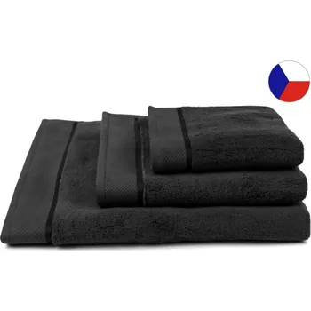 Ručník Froté ručník z mikrobavlny STAR 450g černý 50x100