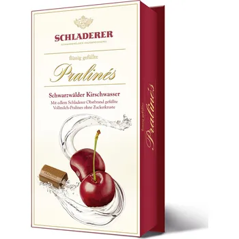 Bonboniéra Ruedesheimer Confiserie (Německo) Bonboniéra třešňovice v mléčné čokoládě 127g