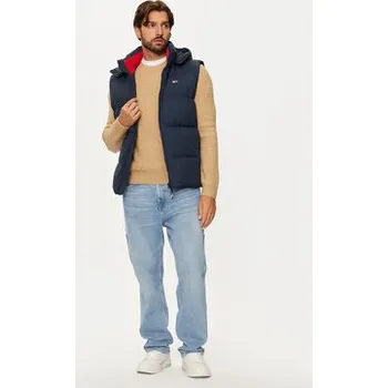 Pánská móda Tommy Jeans Vesta Essential DM0DM20465 Tmavomodrá Regular Fit S